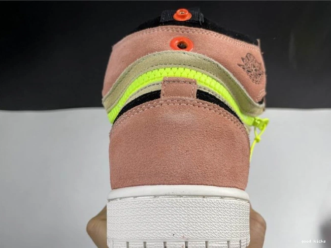 Cheap Jordan Air Peach Switch 1 CW6576-800 High 0709